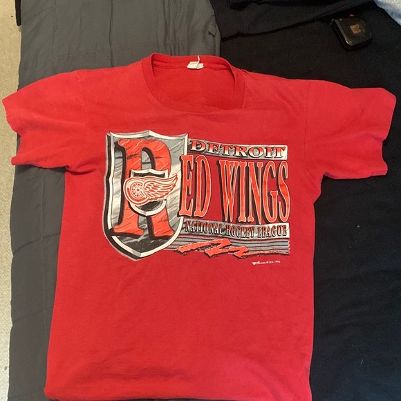 VINTAGE 1993 NHL Detroit redwing’s shirt - Picture 1 of 2